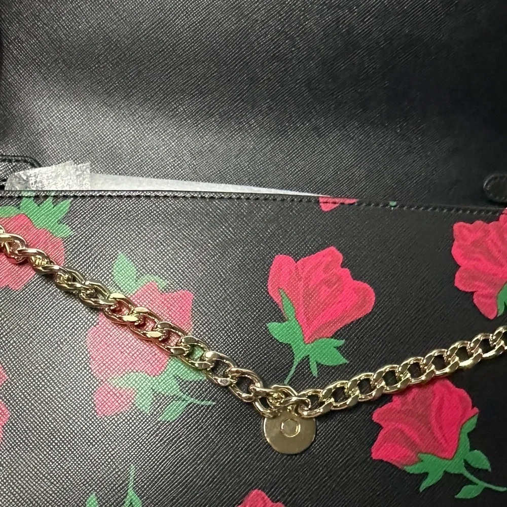 Kate Spade Crossbody Madison Rose Toss Print, NWT